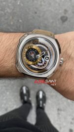 SevenFriday Q Series Regulator 44 mm SF-Q2/01 Brown Replika Saat SFQ001