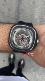 SevenFriday S Series 47 mm SF-S3/01 Silver Replika Saat SFS002