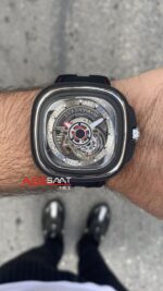 SevenFriday S Series 47 mm SF-S3/01 Silver Replika Saat SFS002