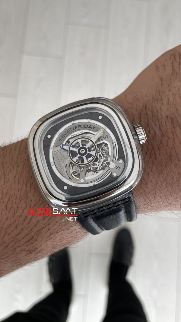 SevenFriday S Series S1/01 Silver 47mm SevenFriday S Series S1/01 Silver 47mm