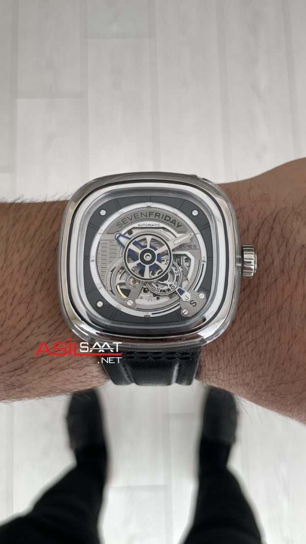 SevenFriday S Series S1/01 Silver 47mm SevenFriday S Series S1/01 Silver 47mm