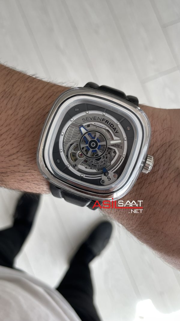 SevenFriday S Series S1/01 Silver 47mm SevenFriday S Series S1/01 Silver 47mm