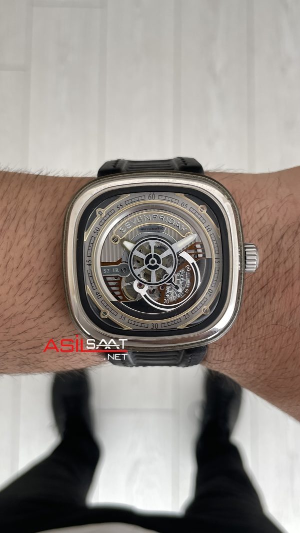SevenFriday S Series S2/01 Silver 47mm SevenFriday S Series S2/01 Silver 47mm