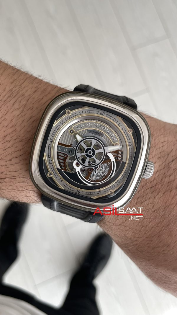 SevenFriday S Series S2/01 Silver 47mm SevenFriday S Series S2/01 Silver 47mm