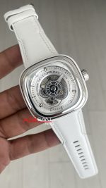 SevenFriday White P Series P1C/01 Silver 47mm Replika Saat
