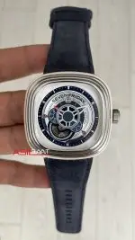 SevenFriday Yacht Club P Series P3/06 Silver Blue 47 mm Replika Saat