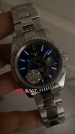 Rolex Sky Dweller Siyah 326934 Oyster Replika