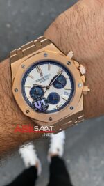 Audemars Piguet Royal Oak 26315OR Beyaz Rose 41 mm Chronograph