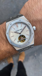 Audemars Piguet Royal Oak Flying Tourbillon Beyaz Silver 41 mm