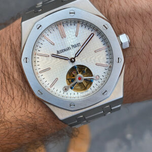 Audemars Piguet Royal Oak Flying Tourbillon Beyaz Silver 41 mm
