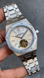 Audemars Piguet Royal Oak Flying Tourbillon Beyaz Silver 41 mm