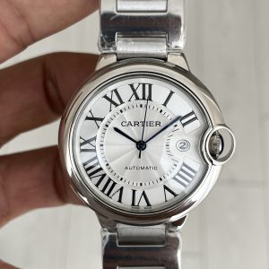 Cartier Ballon Bleu Beyaz WSBB0049 Silver 42mm