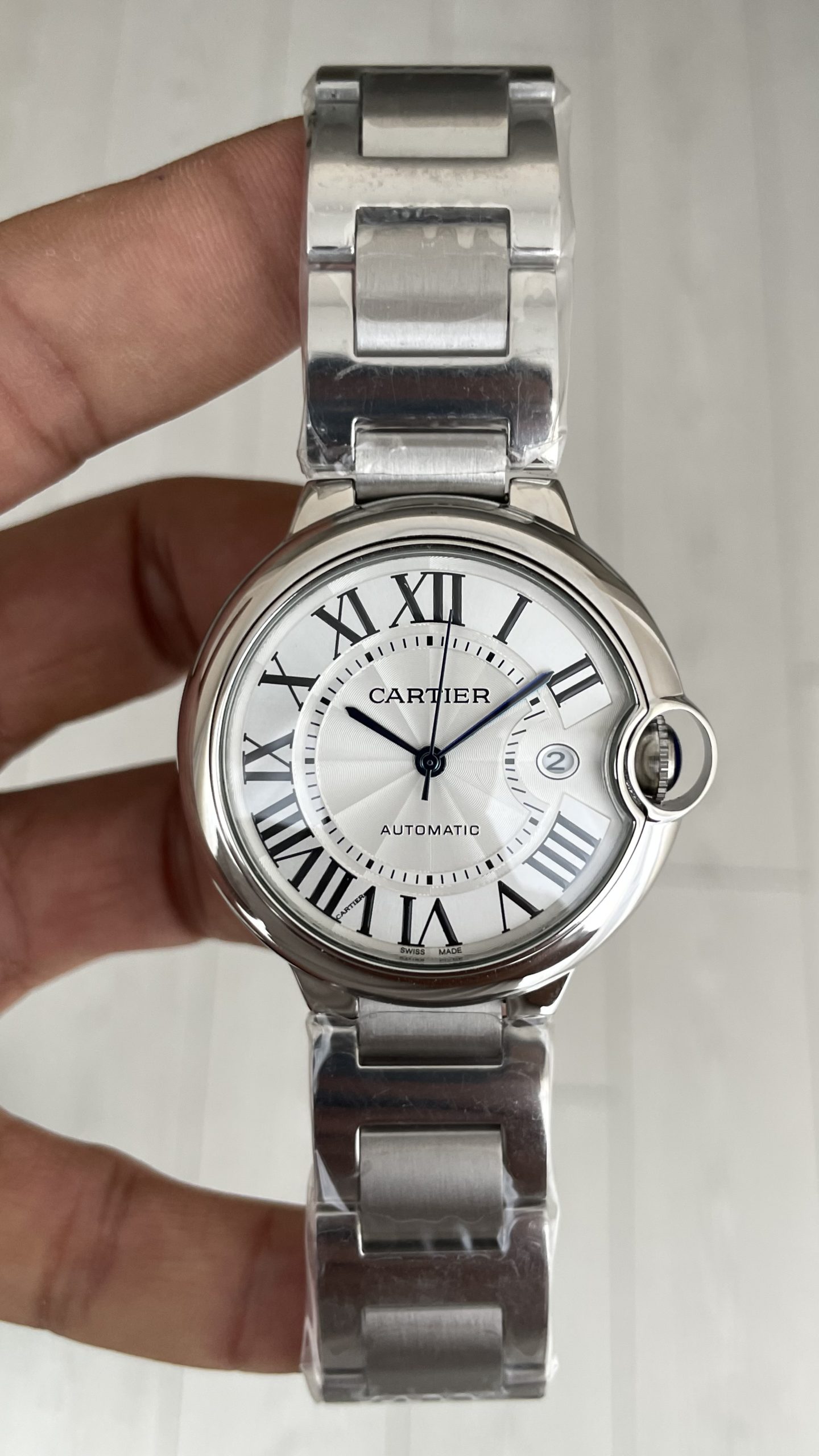 Cartier Ballon Bleu Beyaz WSBB0049 Silver 42mm Cartier Ballon Bleu Beyaz WSBB0049 Silver 42mm