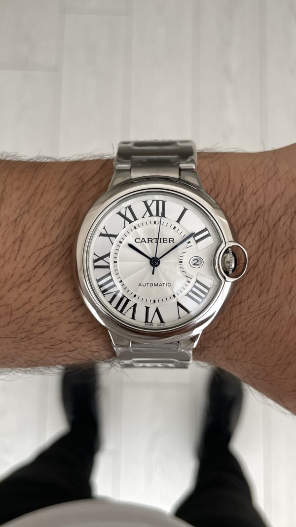 cartier-ballon-bleu-beyaz-wsbb0049-silver-42mm-34 Cartier Ballon Bleu Beyaz WSBB0049 Silver 42mm - Görsel 3