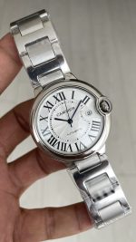 Cartier Ballon Bleu Beyaz WSBB0049 Silver 42mm