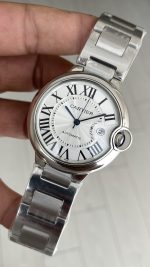 Cartier Ballon Bleu Beyaz WSBB0049 Silver 42mm