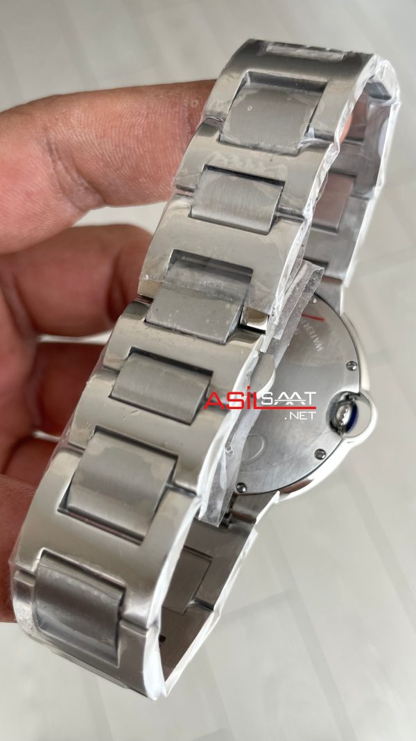 Cartier Ballon Bleu Mavi WSBB0061 Silver 40mm Replika Saat Cartier Ballon Bleu Mavi WSBB0061 Silver 40mm Replika Saat