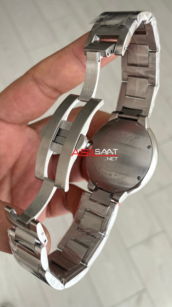 Cartier Ballon Bleu Siyah WSBB0060 Silver 40mm Replika Saat Cartier Ballon Bleu Siyah WSBB0060 Silver 40mm Replika Saat
