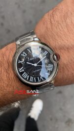 Cartier Ballon Bleu W6920042 Silver Siyah Kadran