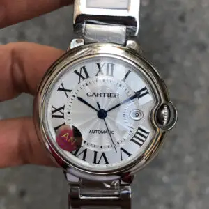 Cartier Ballon Bleu WSBB0049 Silver Beyaz Kadran