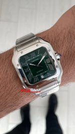 Cartier Santos WSSA0062 Yeşil Large 40mm