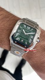 Cartier Santos WSSA0062 Yeşil Large 40mm