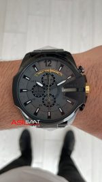 Diesel DZ4479 Mega Chief Black PVD 51mm Erkek Kol Saati