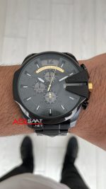 Diesel DZ4479 Mega Chief Black PVD 51mm Erkek Kol Saati