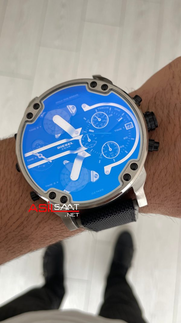 Diesel DZ7429 Mr. Daddy 2.0 Silver 57mm Erkek Kol Saati