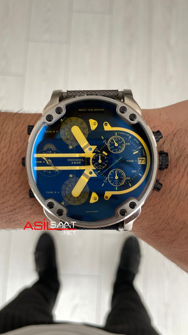 Diesel DZ7429 Mr. Daddy 2.0 Silver 57mm Erkek Kol Saati