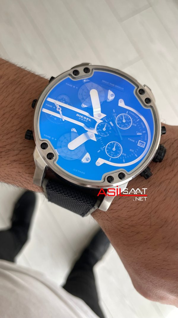 Diesel DZ7429 Mr. Daddy 2.0 Silver 57mm Erkek Kol Saati