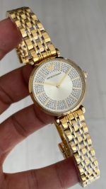 Emporio Armani AR11608 Sarı Taşlı 32mm Kadın Kol Saati