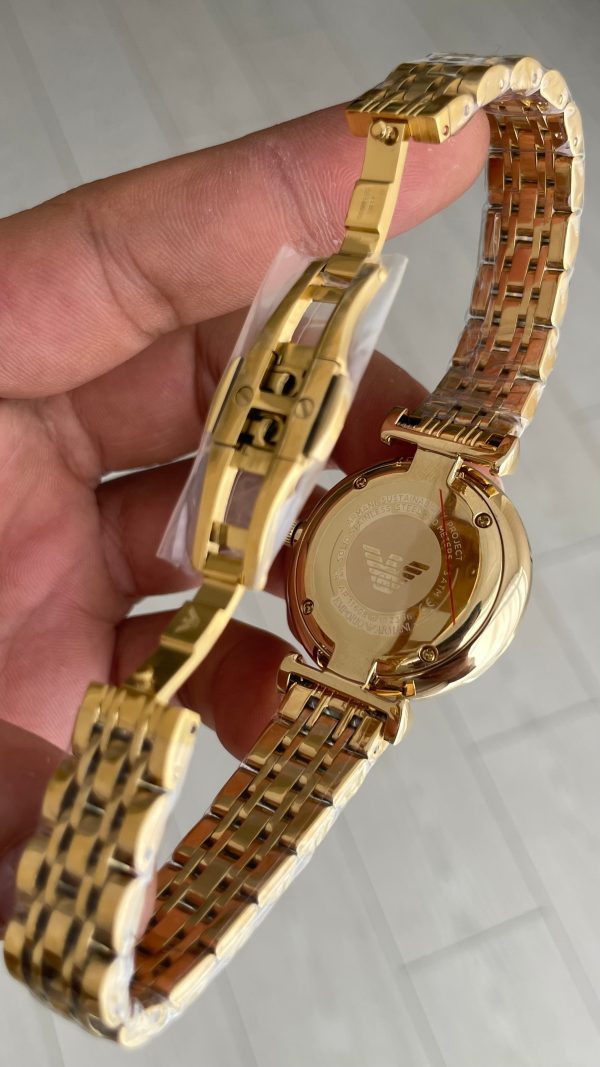 Emporio Armani AR11608 Sarı Taşlı 32mm Kadın Kol Saati
