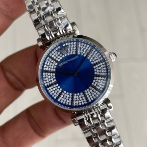 Emporio Armani AR11627 Mavi Taşlı 32mm Kadın Kol Saati