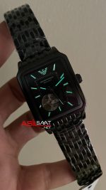 Emporio Armani AR60058 Meccanico Siyah 36mm Replika Saat