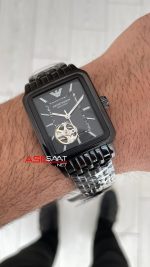 Emporio Armani AR60058 Meccanico Siyah 36mm Replika Saat