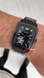 Emporio Armani AR60058 Meccanico Siyah 36mm Replika Saat