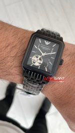 Emporio Armani AR60058 Meccanico Siyah 36mm Replika Saat