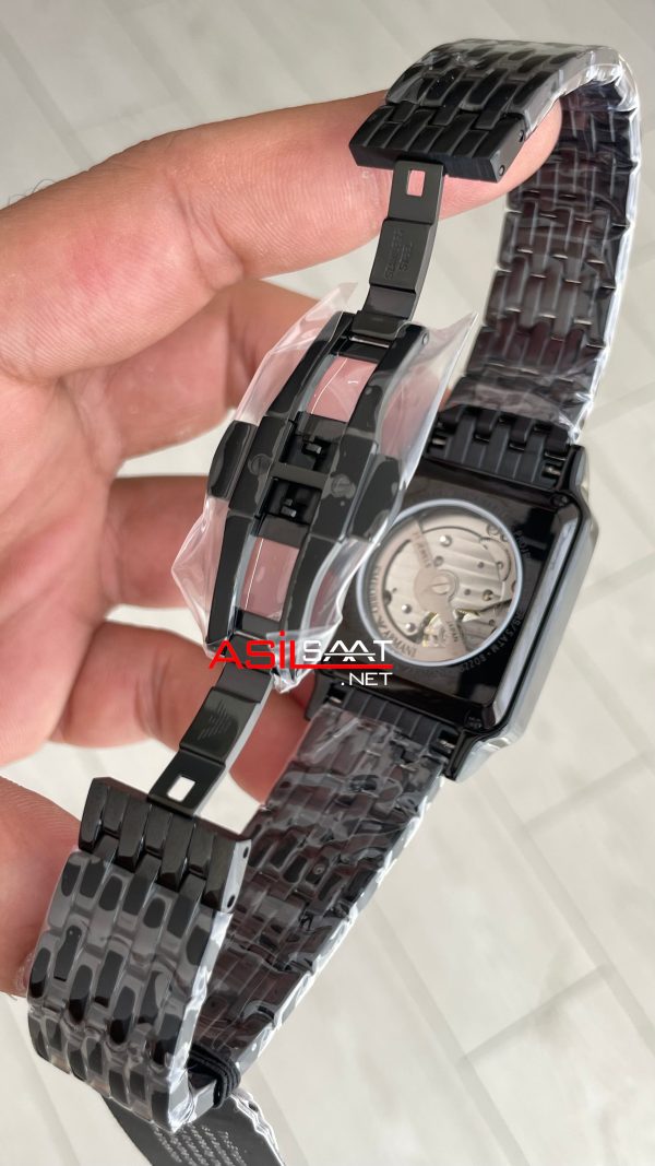 Emporio Armani AR60058 Meccanico Siyah 36mm Replika Saat Emporio Armani AR60058 Meccanico Siyah 36mm Replika Saat