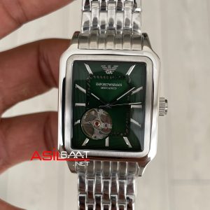 Emporio Armani AR60067 Meccanico Yeşil 36mm Replika Saat