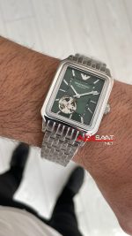 Emporio Armani AR60067 Meccanico Yeşil 36mm Replika Saat