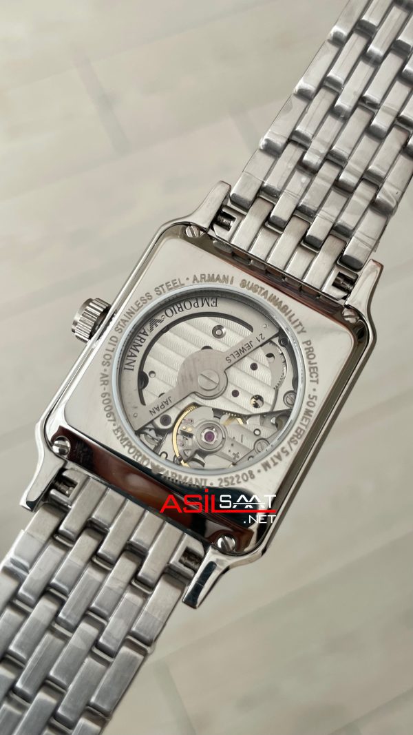Emporio Armani AR60067 Meccanico Yeşil 36mm Replika Saat Emporio Armani AR60067 Meccanico Yeşil 36mm Replika Saat