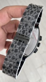 Franck Muller Casablanca Chronograph Siyah 43mm PVD Black Replika Saat