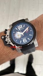 Graham Chronofighter Oversize Siyah 47mm Replika Saat