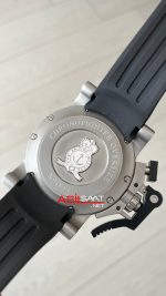 Graham Chronofighter Oversize Siyah 47mm Replika Saat