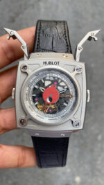 Hublot Antikythera SunMoon King MP-08 Silver Gri Kadran