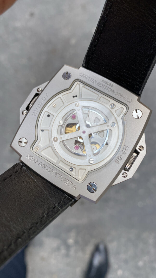 Hublot Antikythera SunMoon King MP-08 Silver Gri Kadran