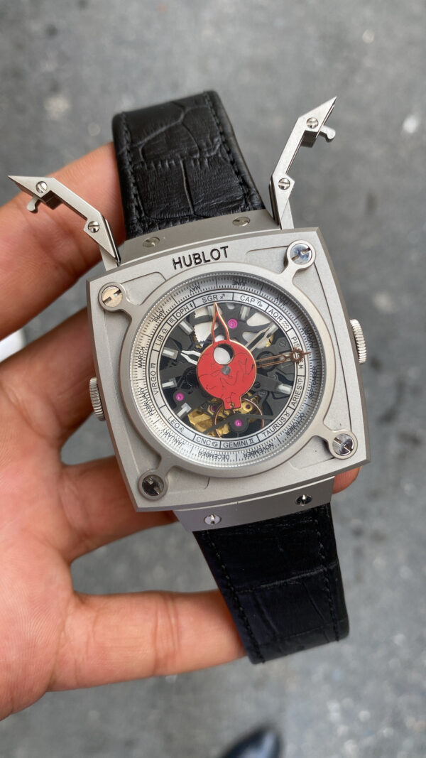Hublot Antikythera SunMoon King MP-08 Silver Gri Kadran