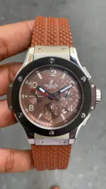 Hublot Big Bang 44 mm Kahverengi Kadran ETA Saat