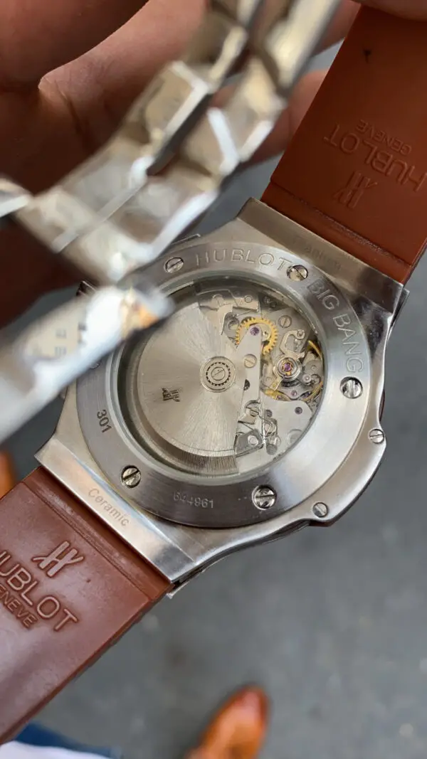 Hublot Big Bang 44 mm Kahverengi Kadran ETA Saat